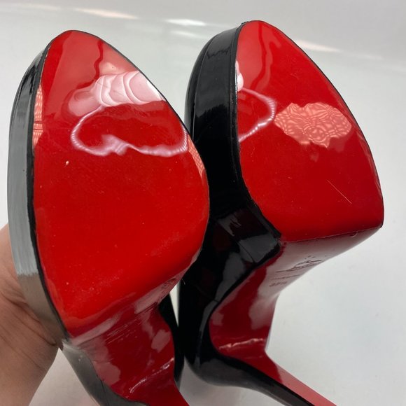 🌷❤️‍🔥FINAL SALE 🔥 NO OFFERS🌷💥Christian Louboutin Bianca 140 Heels 37.5 - Picture 6 of 8